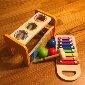 Hape Hammer Music and Balls Toy
